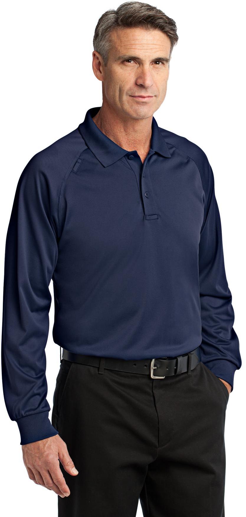 Polo táctico CornerStone ® Select manga larga a prueba de enganches CS410LS tallas XS-4XL - Imagen 15 de 36