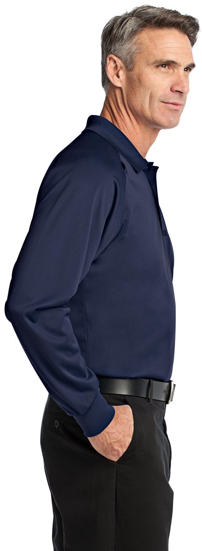 Polo táctico CornerStone ® Select manga larga a prueba de enganches CS410LS tallas XS-4XL - Imagen 16 de 36