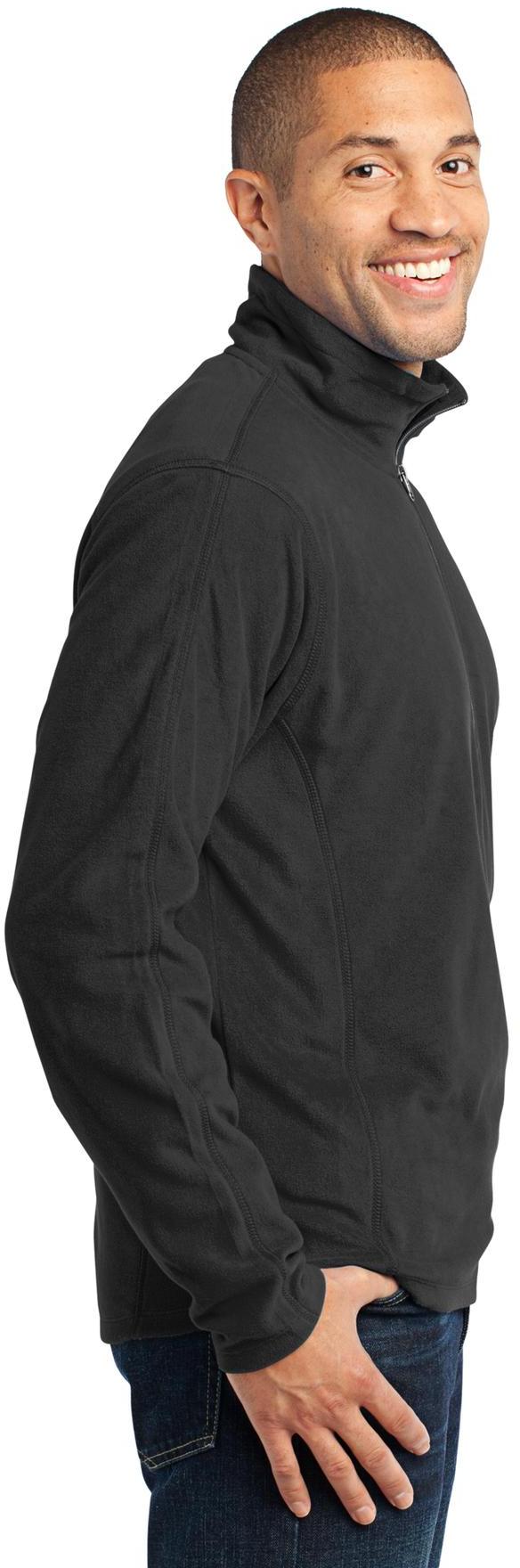 Chaqueta Pullover Port Authority ® Microfleece 1/2 Cremallera Para Hombre F224 Tallas XS-4XL - Imagen 4 de 19