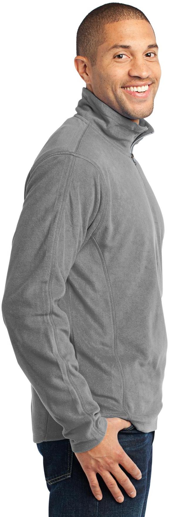 Chaqueta Pullover Port Authority ® Microfleece 1/2 Cremallera Para Hombre F224 Tallas XS-4XL - Imagen 10 de 19