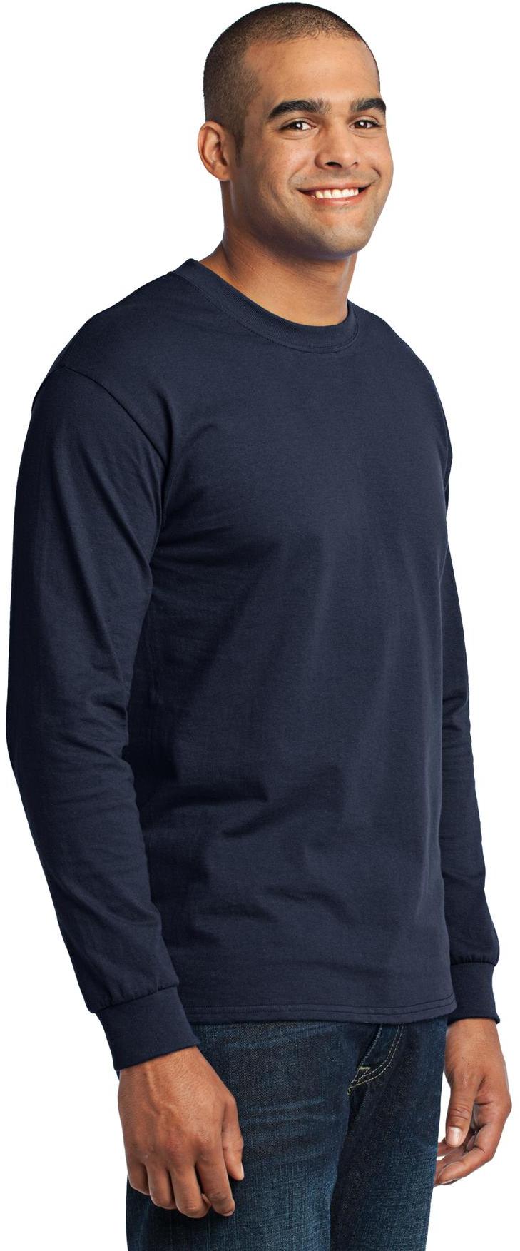 Port & Company® - Langarm Core Blend Tee PC55LS Herren Größen S-6XL - Bild 68 von 114