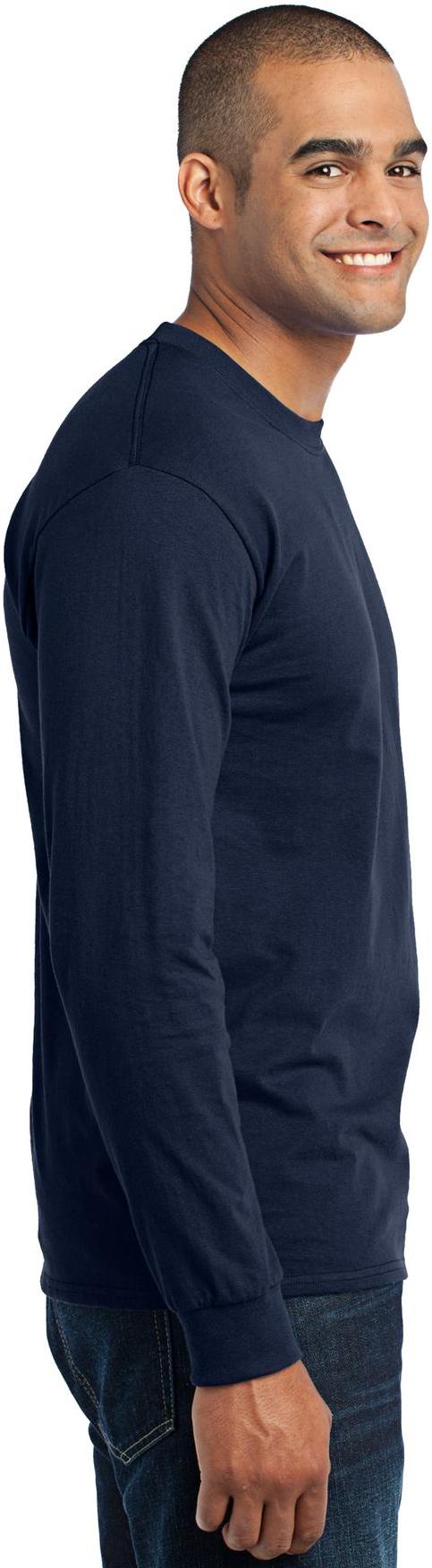 Port & Company® - Langarm Core Blend Tee PC55LS Herren Größen S-6XL - Bild 69 von 114