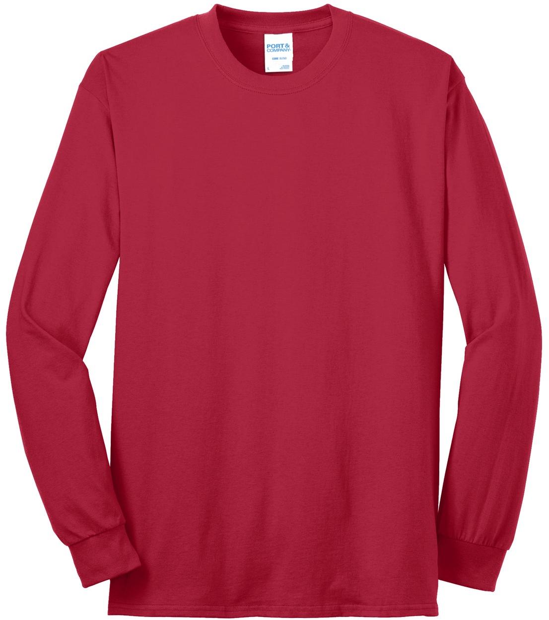 Port & Company® - Langarm Core Blend Tee PC55LS Herren Größen S-6XL - Bild 89 von 114