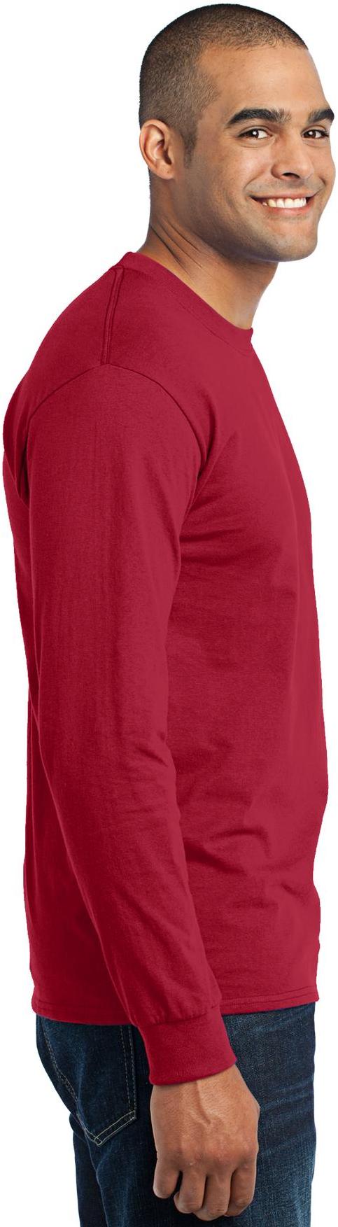 Port & Company® - Langarm Core Blend Tee PC55LS Herren Größen S-6XL - Bild 87 von 114