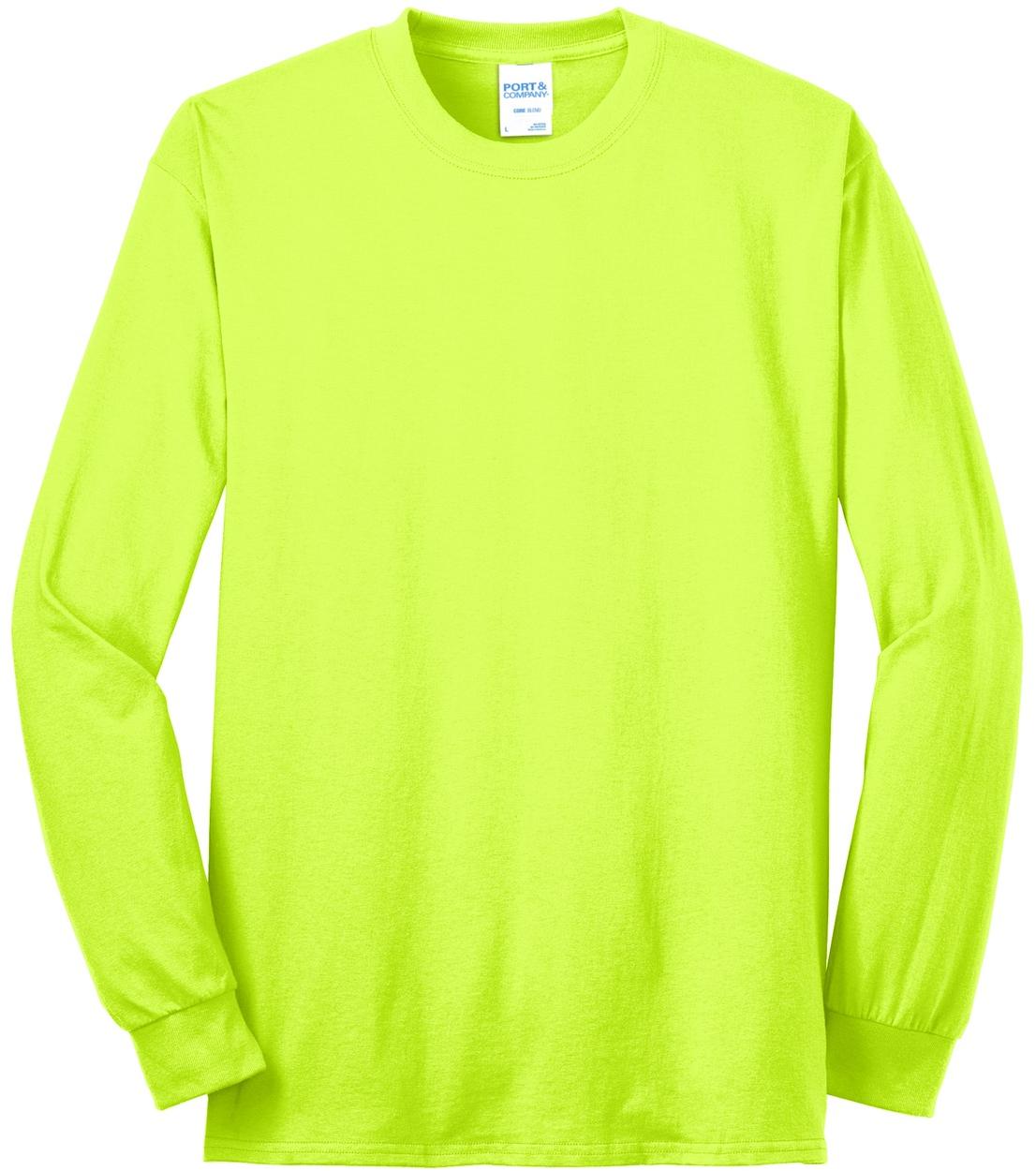 Port & Company® - Langarm Core Blend Tee PC55LS Herren Größen S-6XL - Bild 101 von 114
