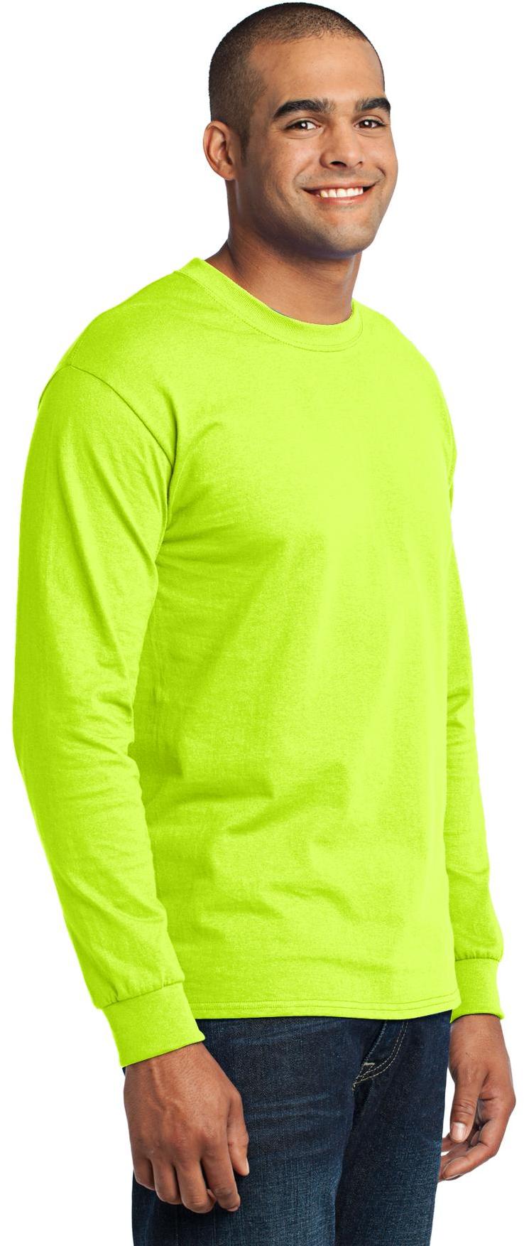 Port & Company® - Langarm Core Blend Tee PC55LS Herren Größen S-6XL - Bild 98 von 114