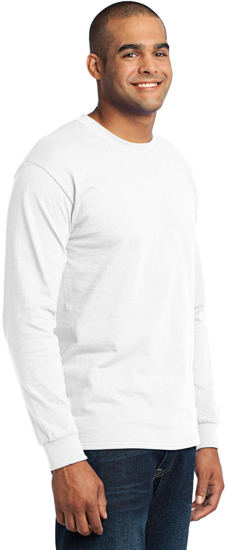Port & Company® - Langarm Core Blend Tee PC55LS Herren Größen S-6XL - Bild 110 von 114