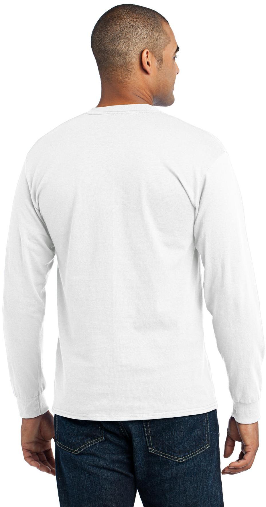 Port & Company® - Langarm Core Blend Tee PC55LS Herren Größen S-6XL - Bild 112 von 114