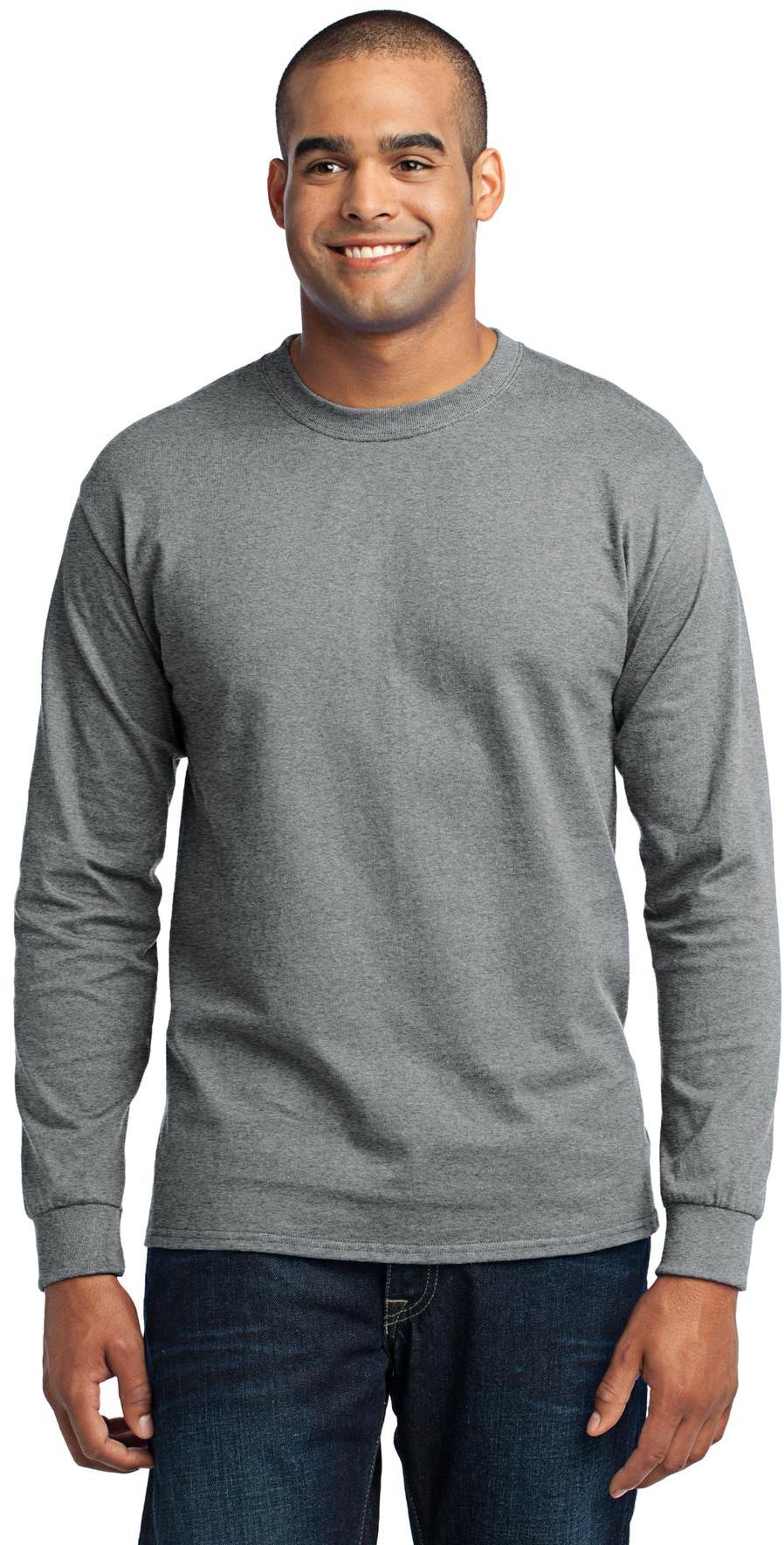Port & Company® - Langarm Core Blend Tee PC55LS Herren Größen S-6XL - Bild 13 von 114
