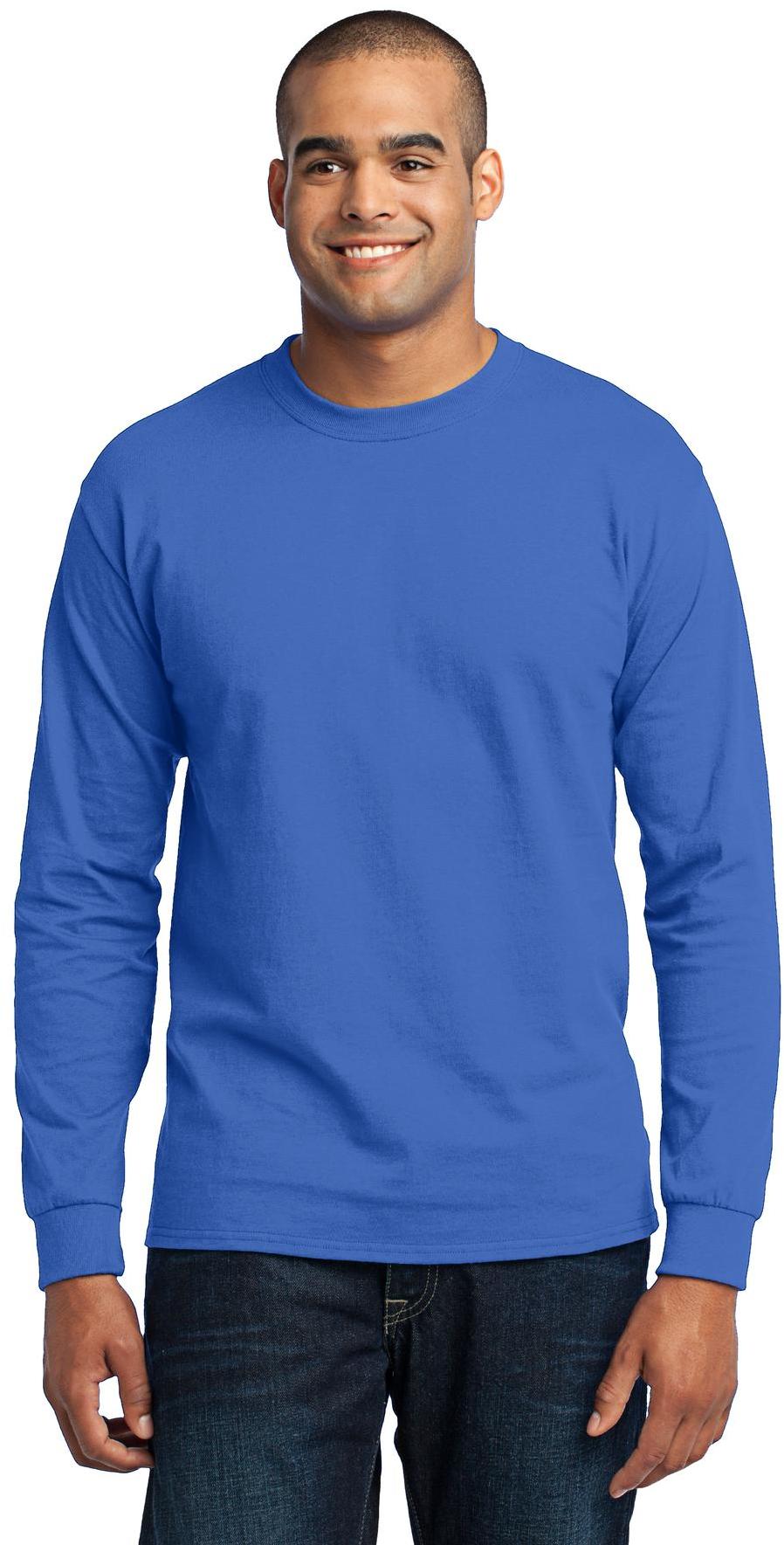 Port & Company® - Langarm Core Blend Tee PC55LS Herren Größen S-6XL - Bild 91 von 114