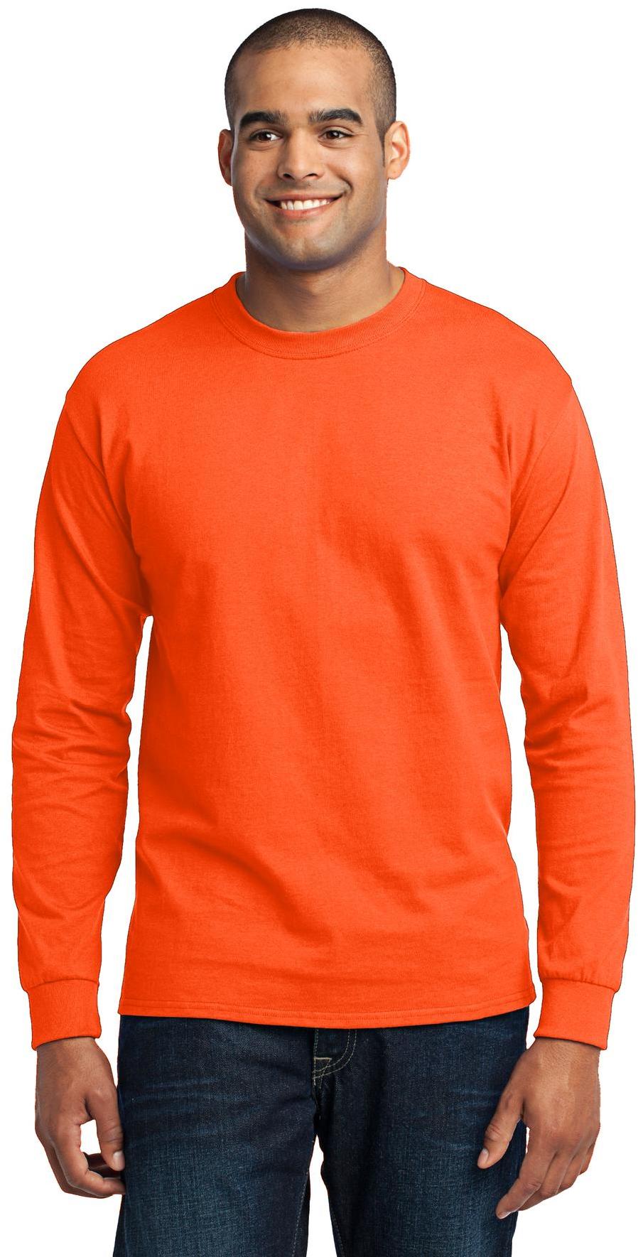 Port & Company® - Langarm Core Blend Tee PC55LS Herren Größen S-6XL - Bild 103 von 114