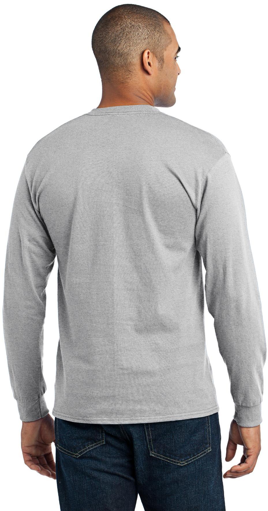 Port & Company® - Langarm Core Blend Tee PC55LS Herren Größen S-6XL - Bild 10 von 114