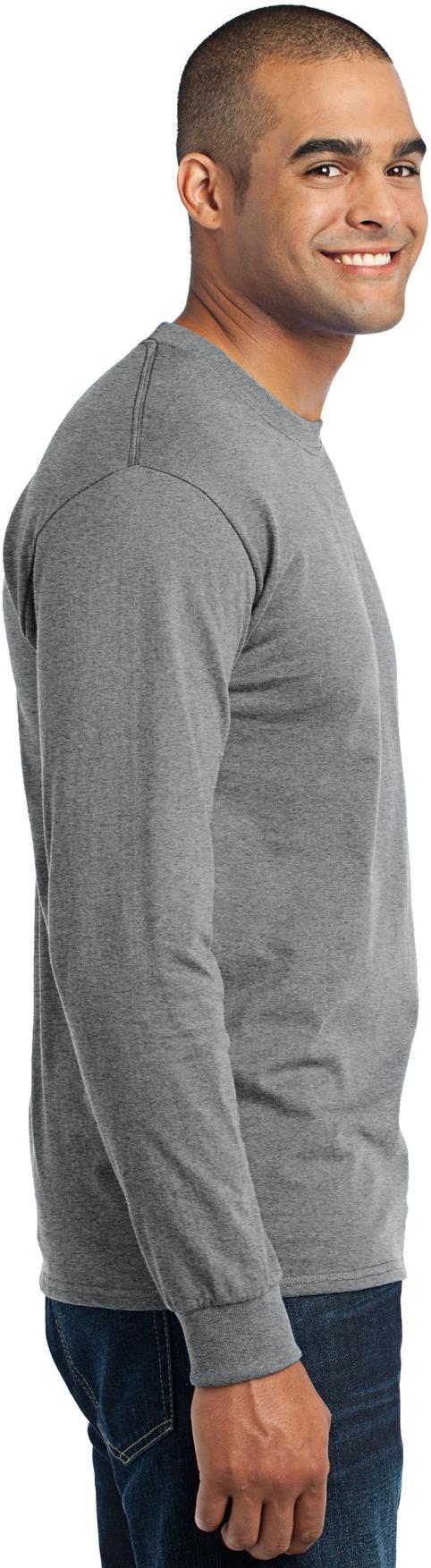 Port & Company® - Langarm Core Blend Tee PC55LS Herren Größen S-6XL - Bild 15 von 114
