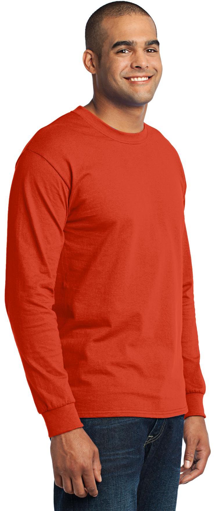 Port & Company® - Langarm Core Blend Tee PC55LS Herren Größen S-6XL - Bild 74 von 114
