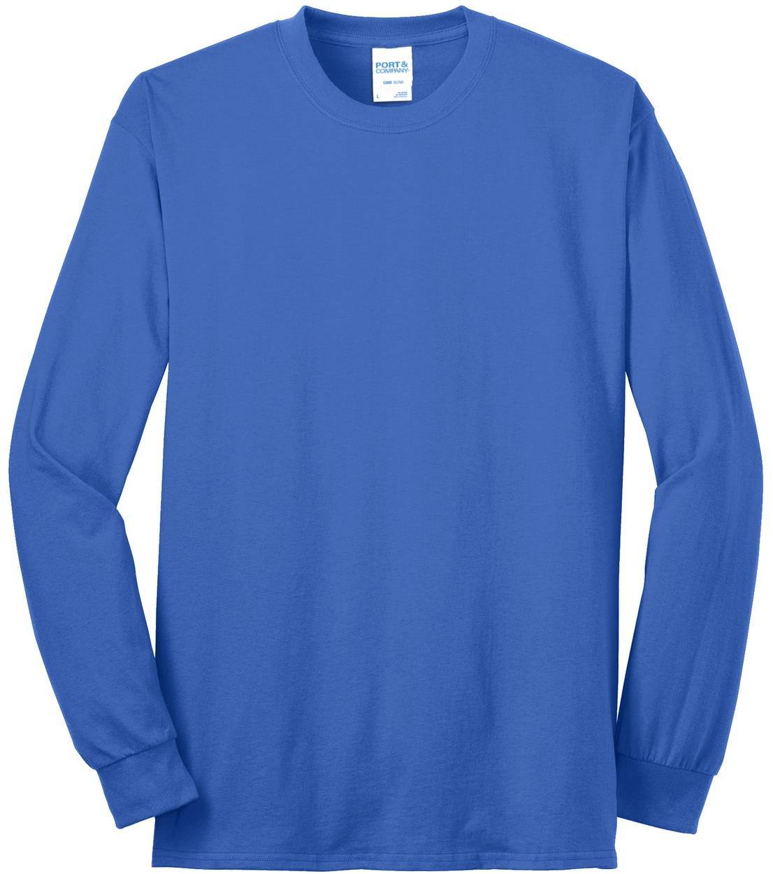 Port & Company® - Langarm Core Blend Tee PC55LS Herren Größen S-6XL - Bild 95 von 114