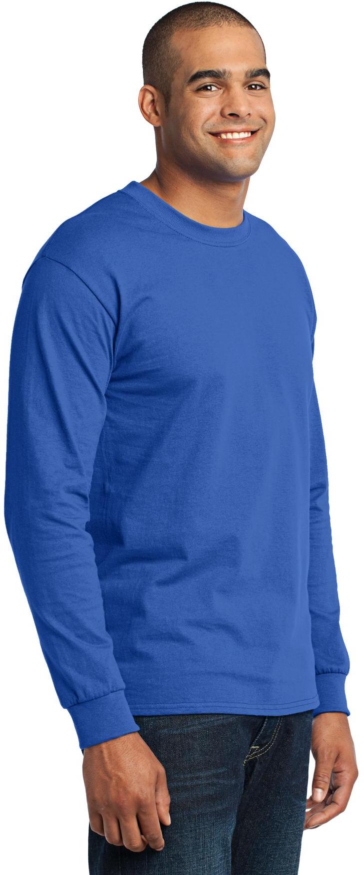 Port & Company® - Langarm Core Blend Tee PC55LS Herren Größen S-6XL - Bild 92 von 114
