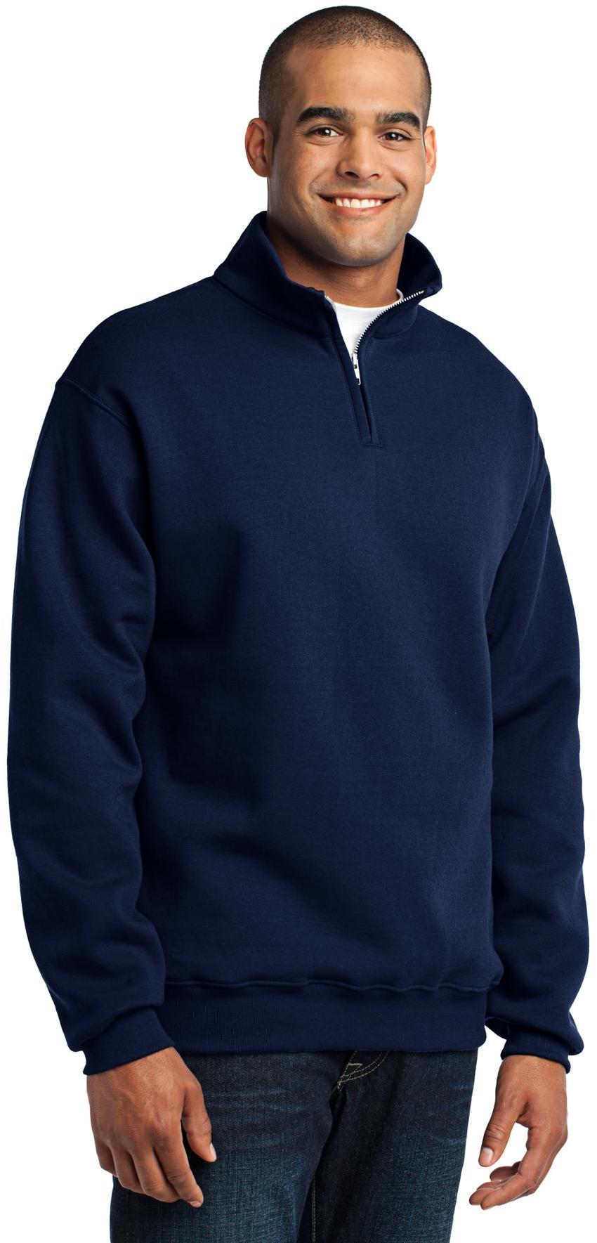 Jerzees ® - NuBlend ® 1/4-Zip Cadet Collar Sweatshirt Mens Sizes S-3XL 995M