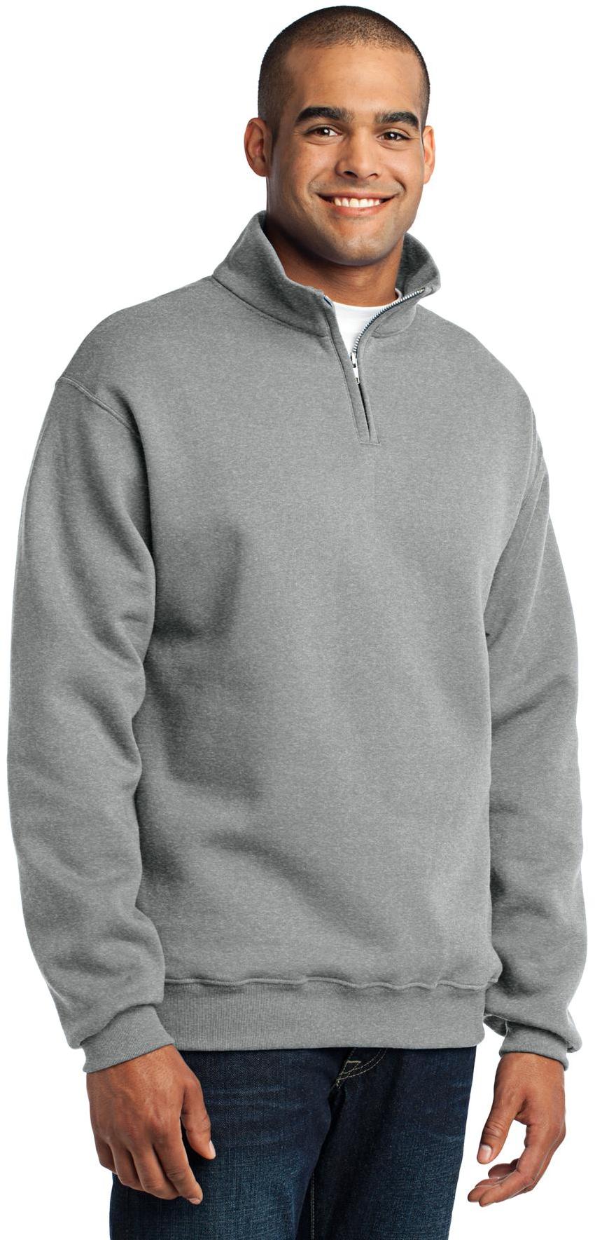 Jerzees ® - NuBlend ® 1/4-Zip Cadet Collar Sweatshirt Mens Sizes S-3XL 995M