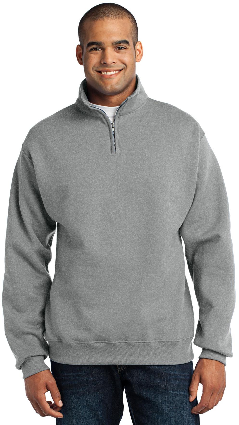 Jerzees ® - NuBlend ® 1/4-Zip Cadet Collar Sweatshirt Mens Sizes S-3XL 995M