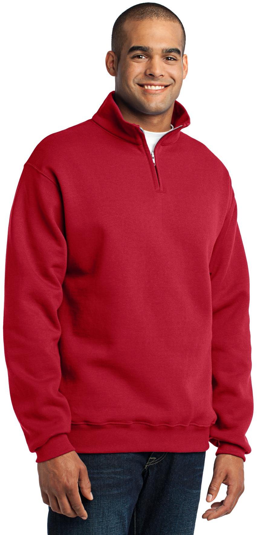 Jerzees ® - NuBlend ® 1/4-Zip Cadet Collar Sweatshirt Mens Sizes S-3XL 995M