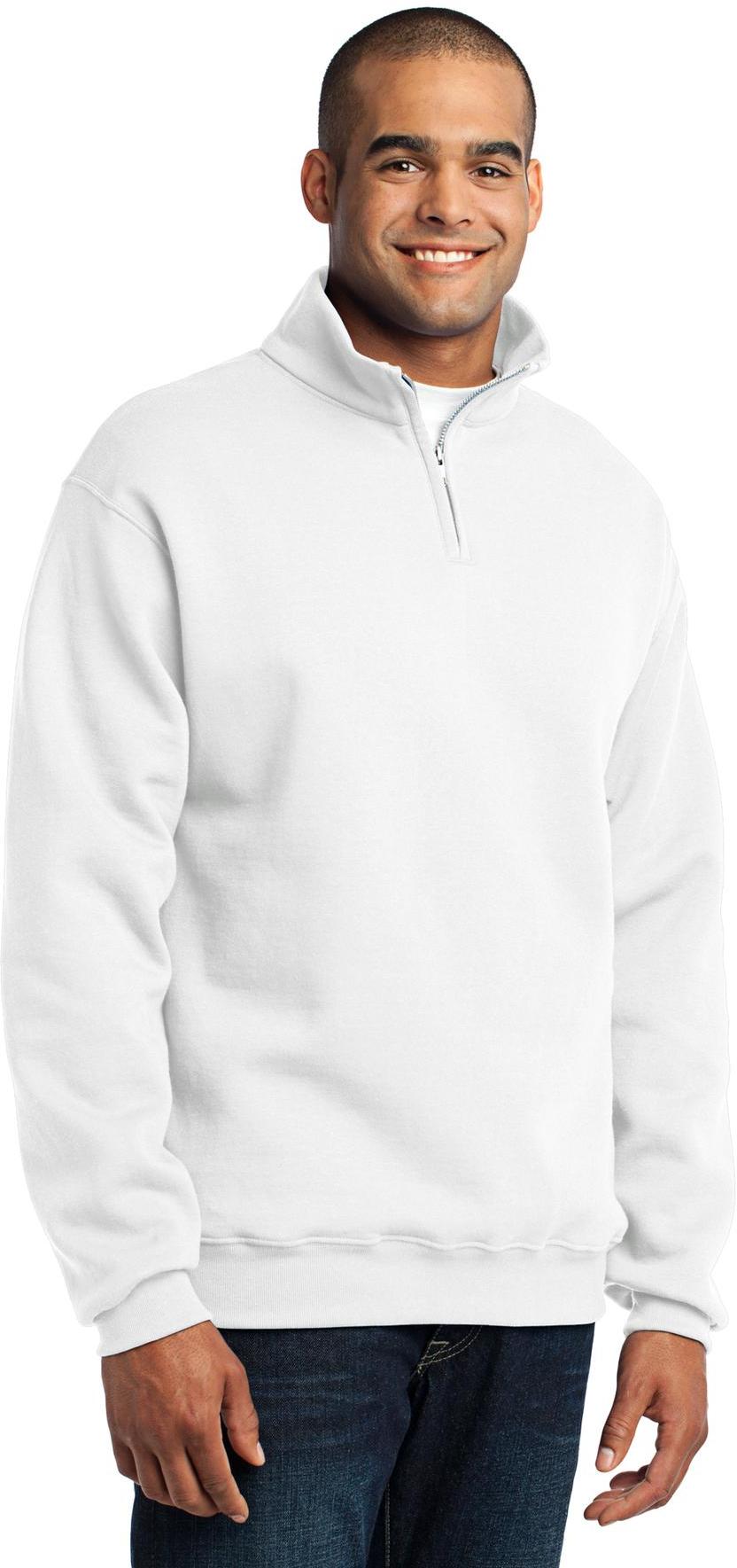 Jerzees ® - NuBlend ® 1/4-Zip Cadet Collar Sweatshirt Mens Sizes S-3XL 995M