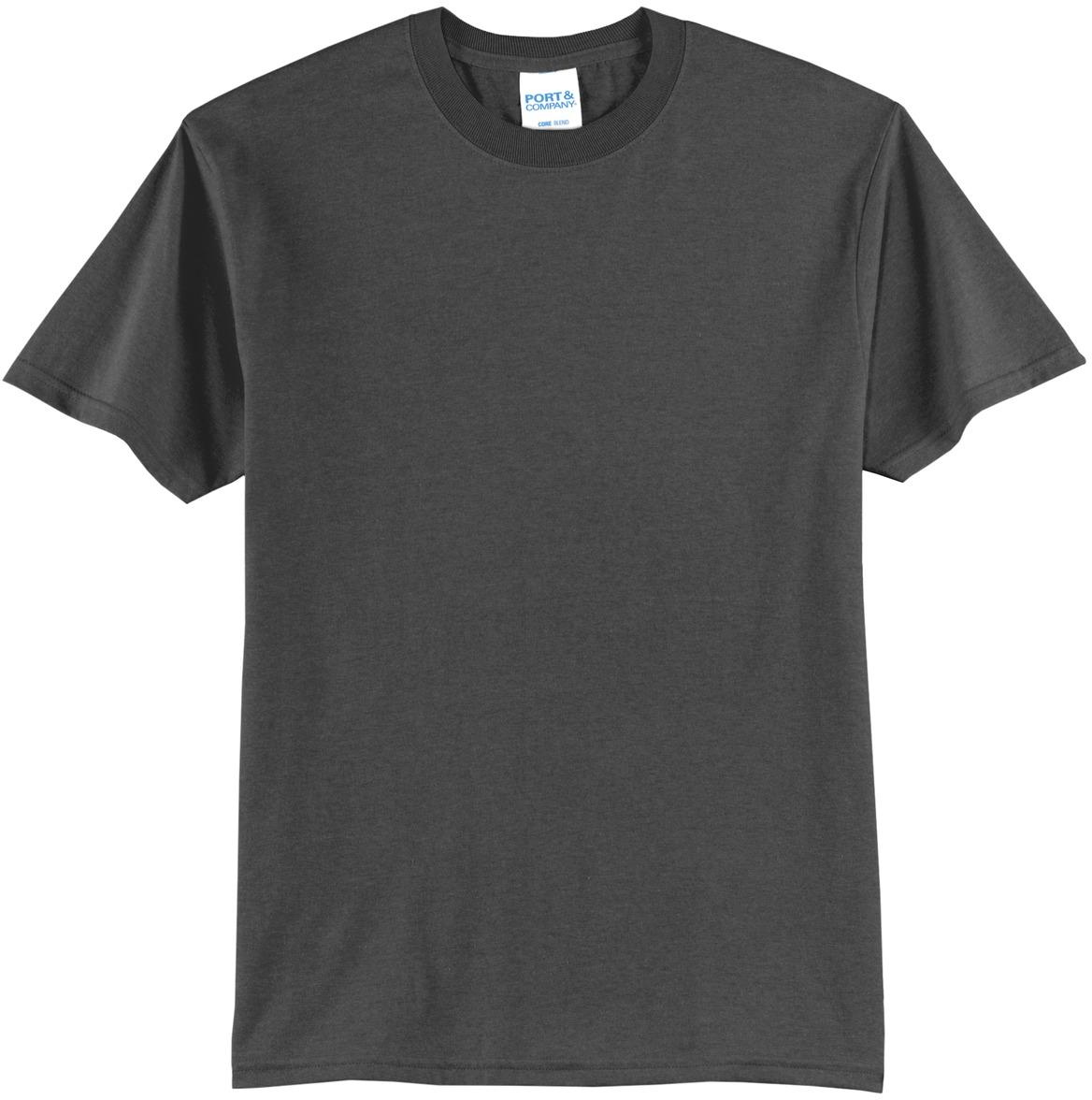 Port & Company ® Tall Core Blend Tee PC55T Mens Sizes LT-4XLT