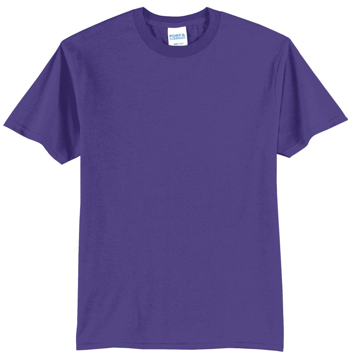 Port & Company ® Tall Core Blend Tee PC55T Mens Sizes LT-4XLT