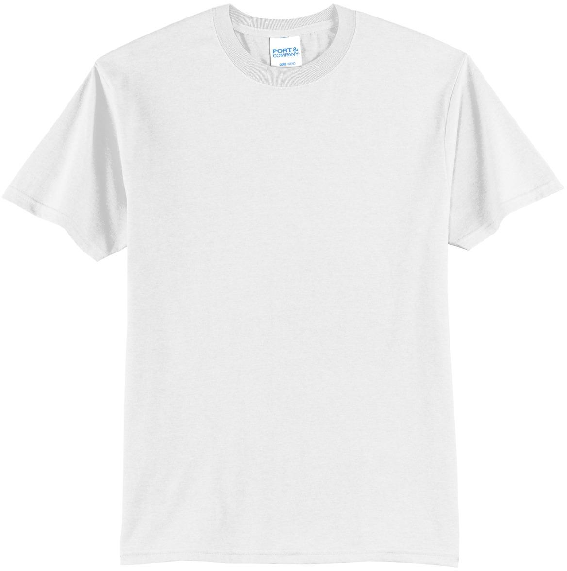 Port & Company ® Tall Core Blend Tee PC55T Mens Sizes LT-4XLT