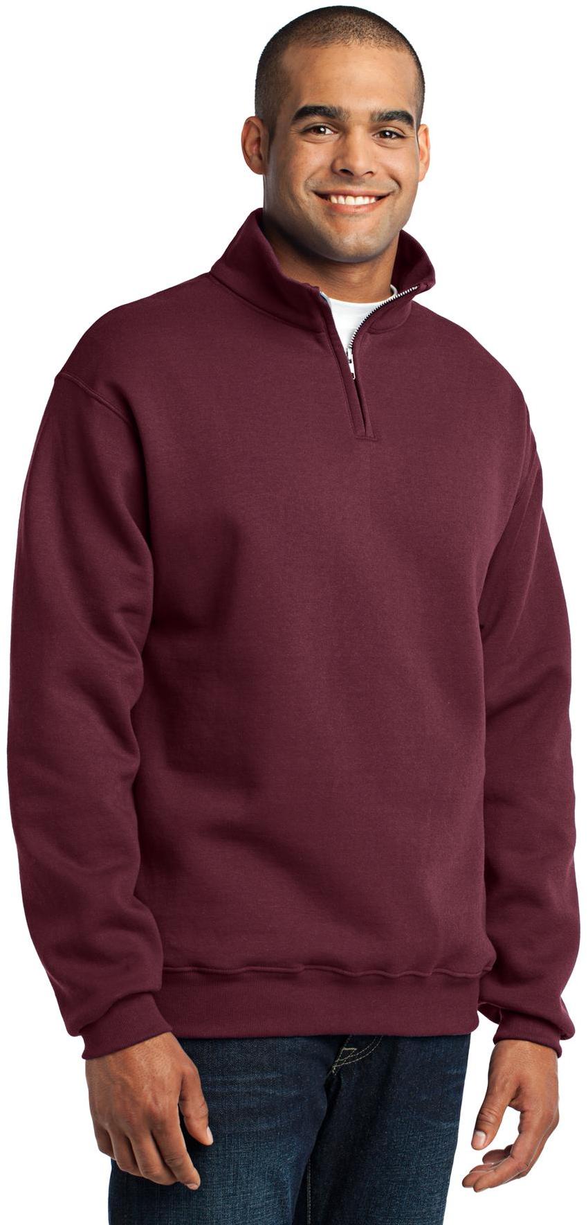 Jerzees ® - NuBlend ® 1/4-Zip Cadet Collar Sweatshirt Mens Sizes S-3XL 995M