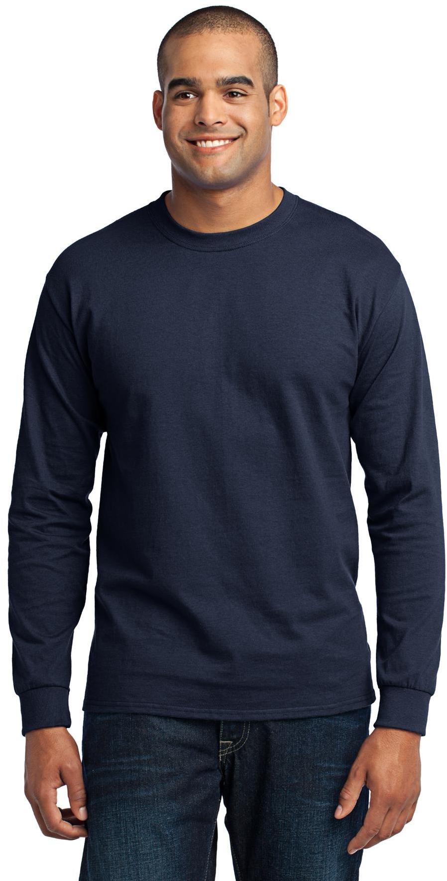 Port & Company® - Langarm Core Blend Tee PC55LS Herren Größen S-6XL - Bild 67 von 114