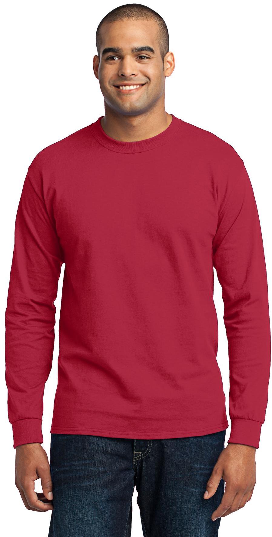 Port & Company® - Langarm Core Blend Tee PC55LS Herren Größen S-6XL - Bild 85 von 114