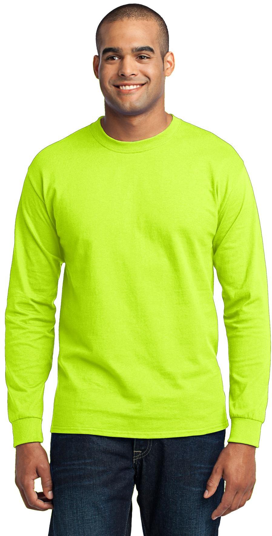 Port & Company® - Langarm Core Blend Tee PC55LS Herren Größen S-6XL - Bild 97 von 114