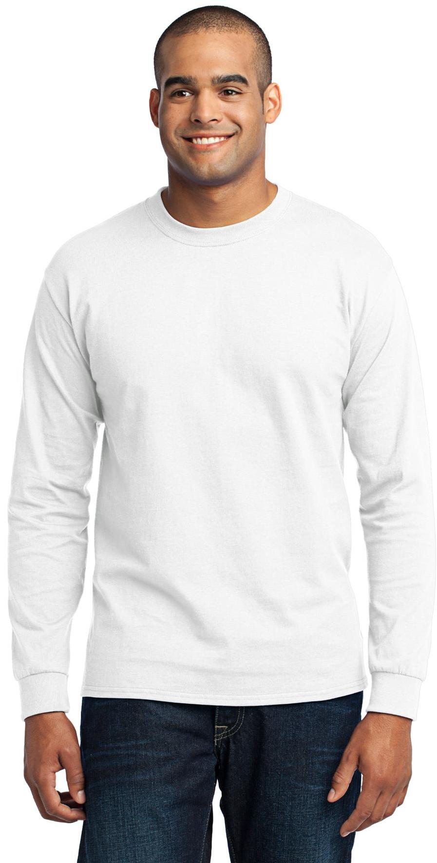 Port & Company® - Langarm Core Blend Tee PC55LS Herren Größen S-6XL - Bild 109 von 114