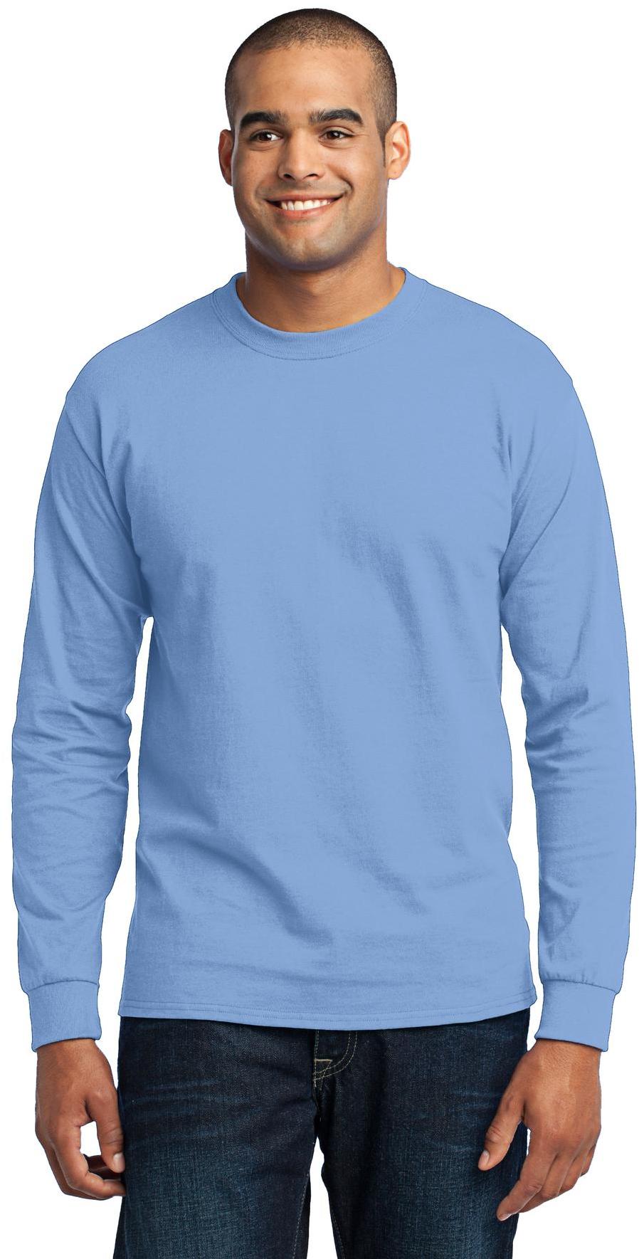 Port & Company® - Langarm Core Blend Tee PC55LS Herren Größen S-6XL - Bild 55 von 114