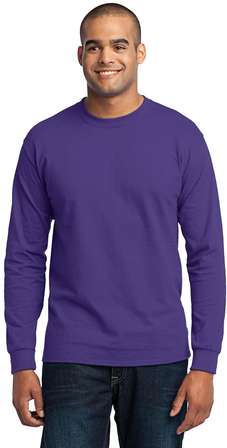 Port & Company® - Langarm Core Blend Tee PC55LS Herren Größen S-6XL - Bild 79 von 114