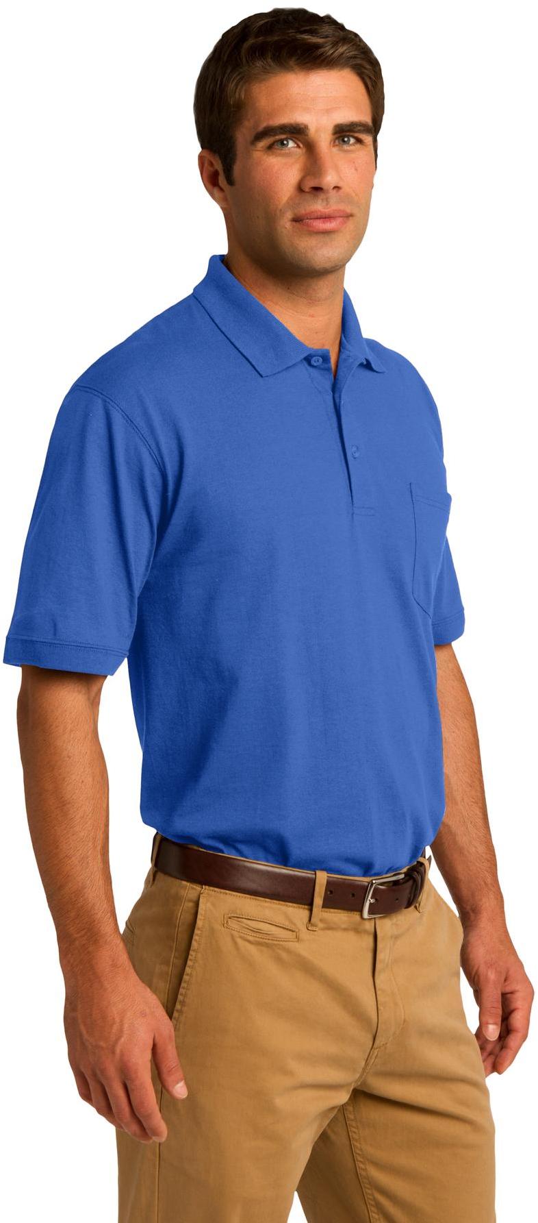 Port & Company® Core Blend Jersey Strick Tasche Polo KP55P Herren Größen XS-6XL - Bild 27 von 43