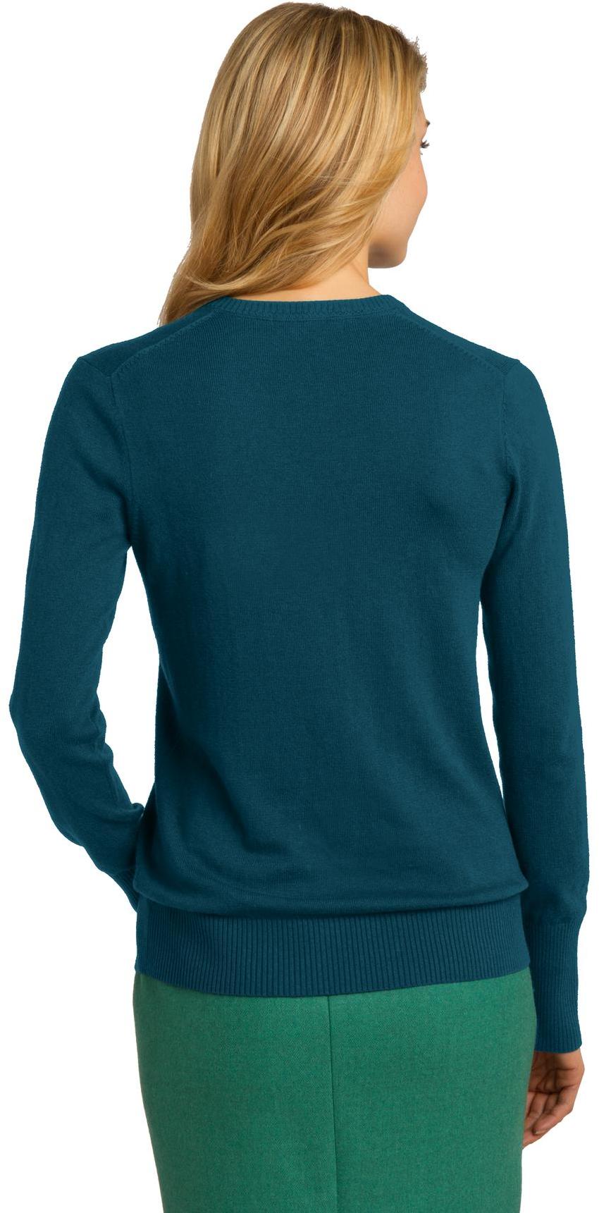 Port Authority ® Ladies V-Neck Sweater LSW285 Womens Sizes XS-4XL