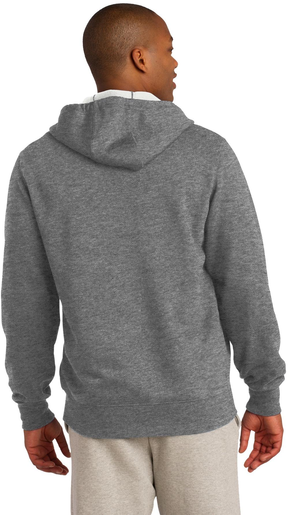 Sport-Tek ® Full-Zip Hooded Sweatshirt ST258 Mens Sizes XS-4XL