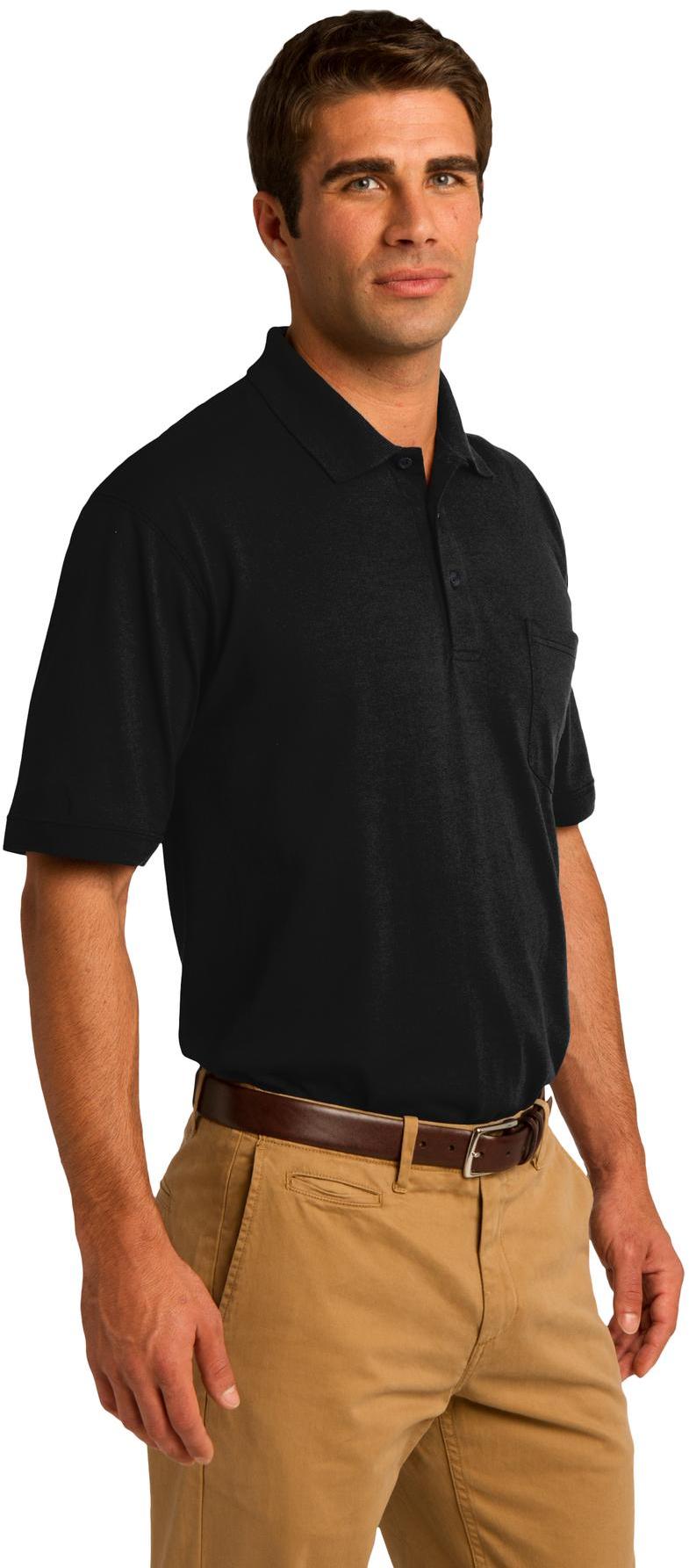 Port & Company® Core Blend Jersey Strick Tasche Polo KP55P Herren Größen XS-6XL - Bild 21 von 43