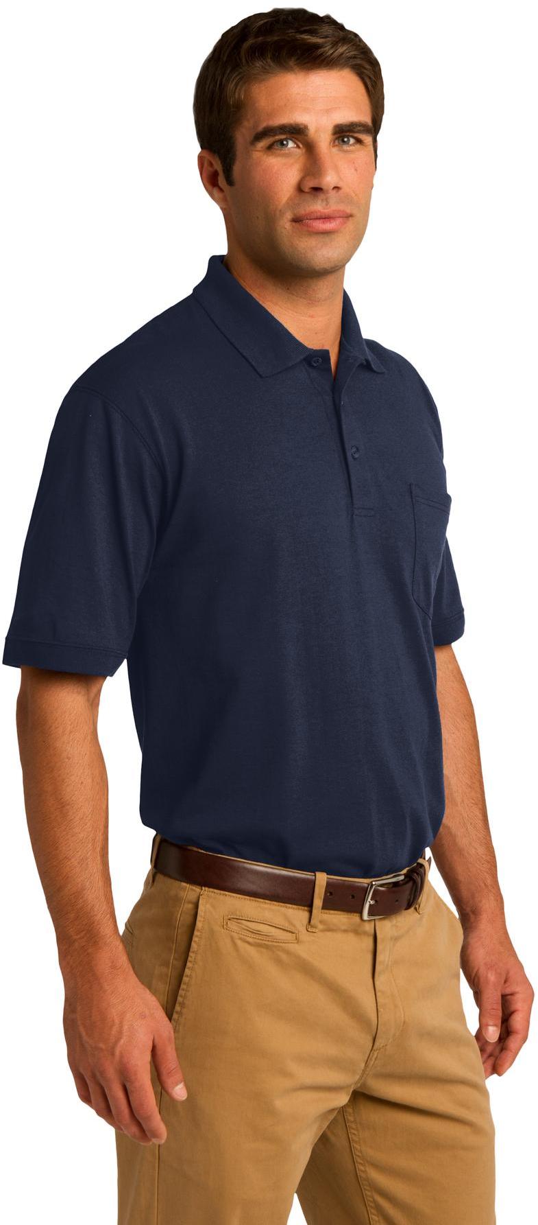 Port & Company® Core Blend Jersey Strick Tasche Polo KP55P Herren Größen XS-6XL - Bild 15 von 43