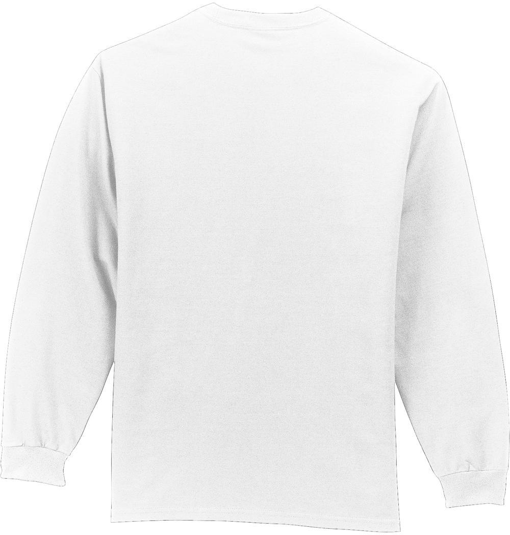 Port & Company ® Tall Long Sleeve Essential Pocket Tee PC61LSPT Sizes LT-4XLT