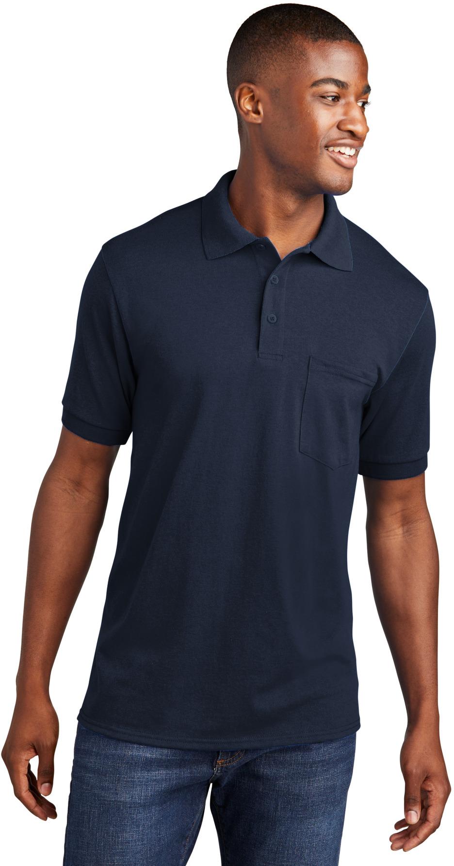 Port & Company® Core Blend Jersey Strick Tasche Polo KP55P Herren Größen XS-6XL - Bild 14 von 43