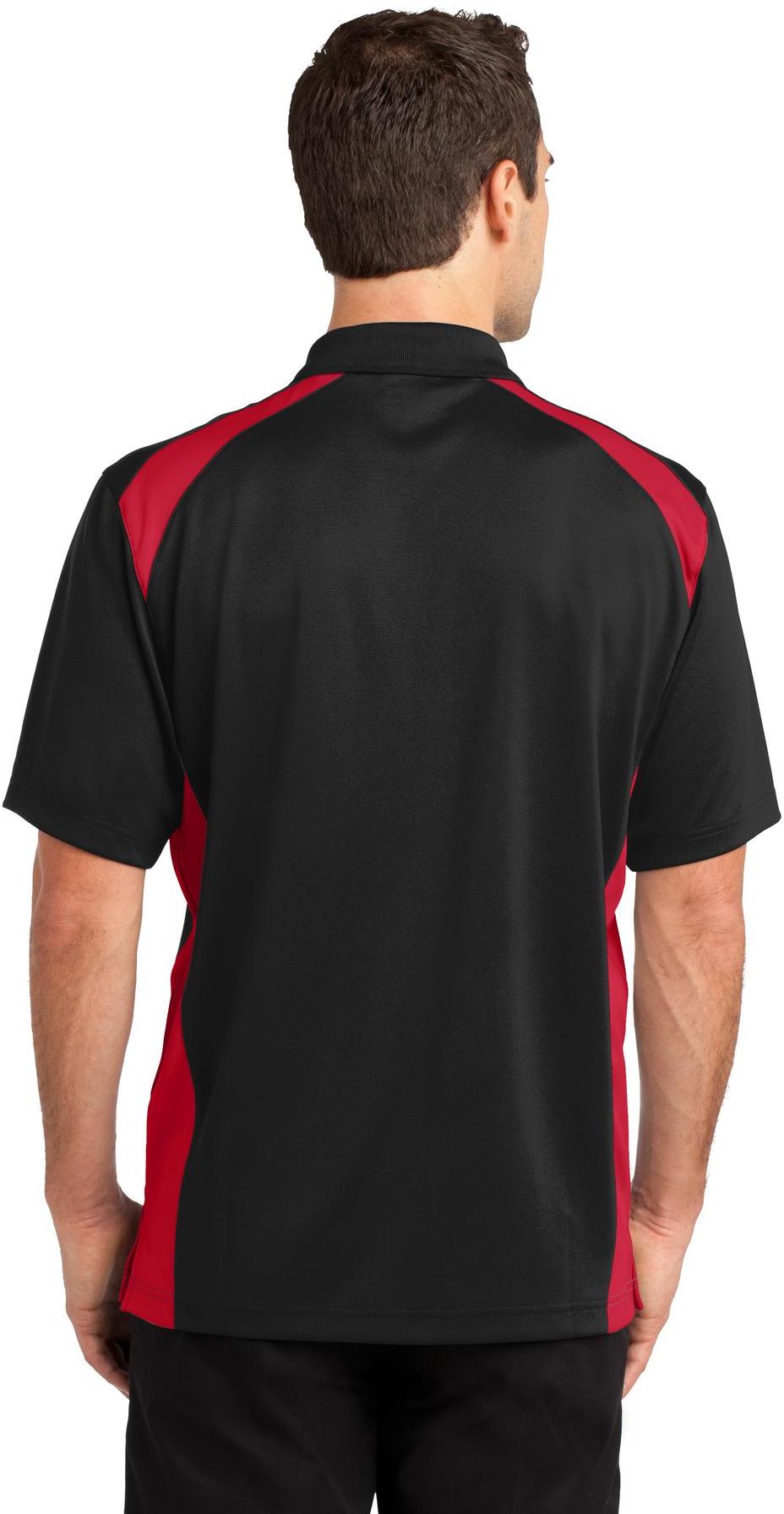 Polo de bolsillo CornerStone ® Select a prueba de enganches de dos vías bloques de color CS416 tallas XS-4X - Imagen 11 de 37
