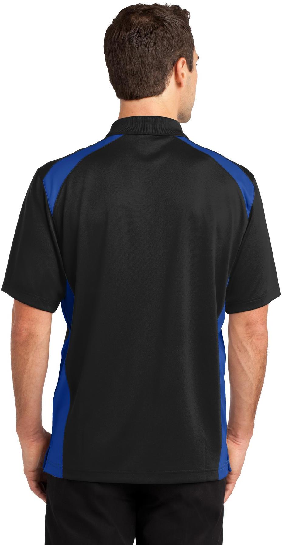 Polo de bolsillo CornerStone ® Select a prueba de enganches de dos vías bloques de color CS416 tallas XS-4X - Imagen 17 de 37