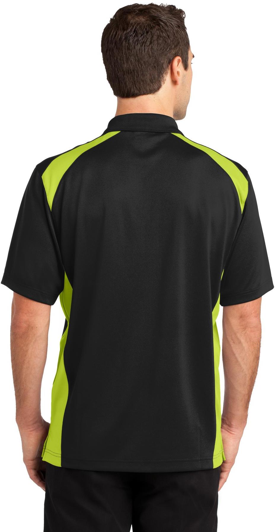 Polo de bolsillo CornerStone ® Select a prueba de enganches de dos vías bloques de color CS416 tallas XS-4X - Imagen 23 de 37