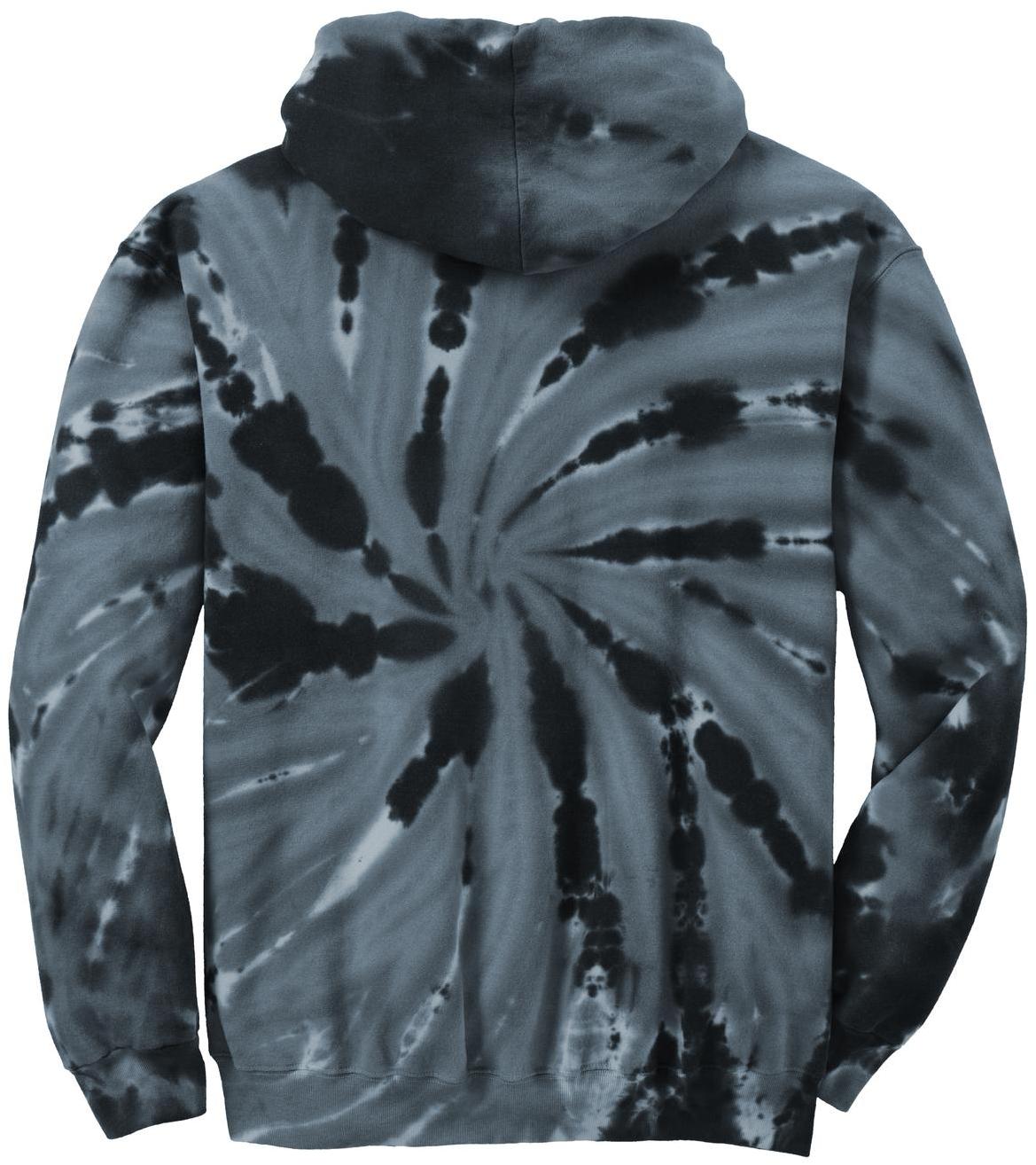 Port & Company ® Tie-Dye Pullover Hooded Sweatshirt PC146 Mens Sizes S-4XL - Picture 7 of 55