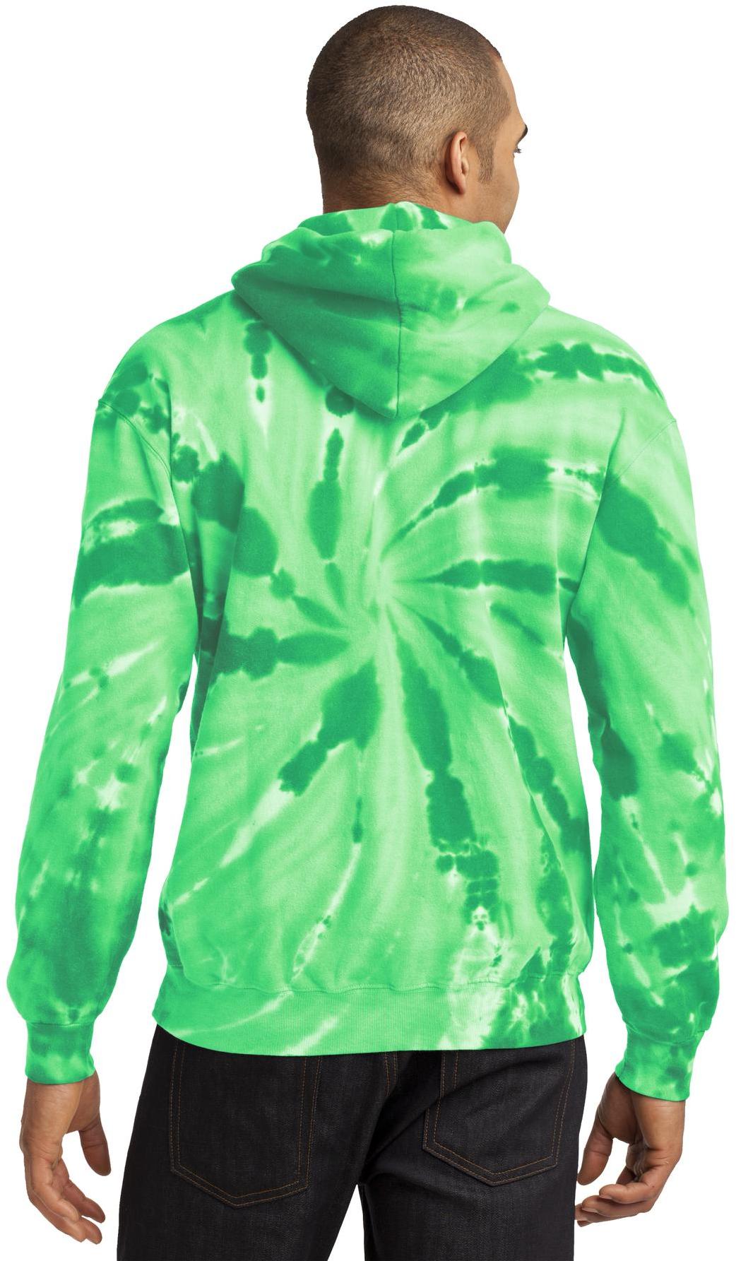 Port & Company ® Tie-Dye Pullover Hooded Sweatshirt PC146 Mens Sizes S-4XL - Picture 11 of 55