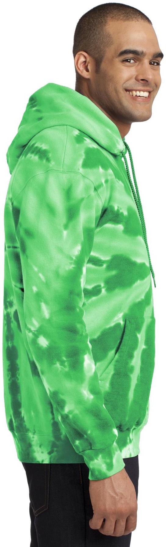 Port & Company ® Tie-Dye Pullover Hooded Sweatshirt PC146 Mens Sizes S-4XL - Picture 10 of 55