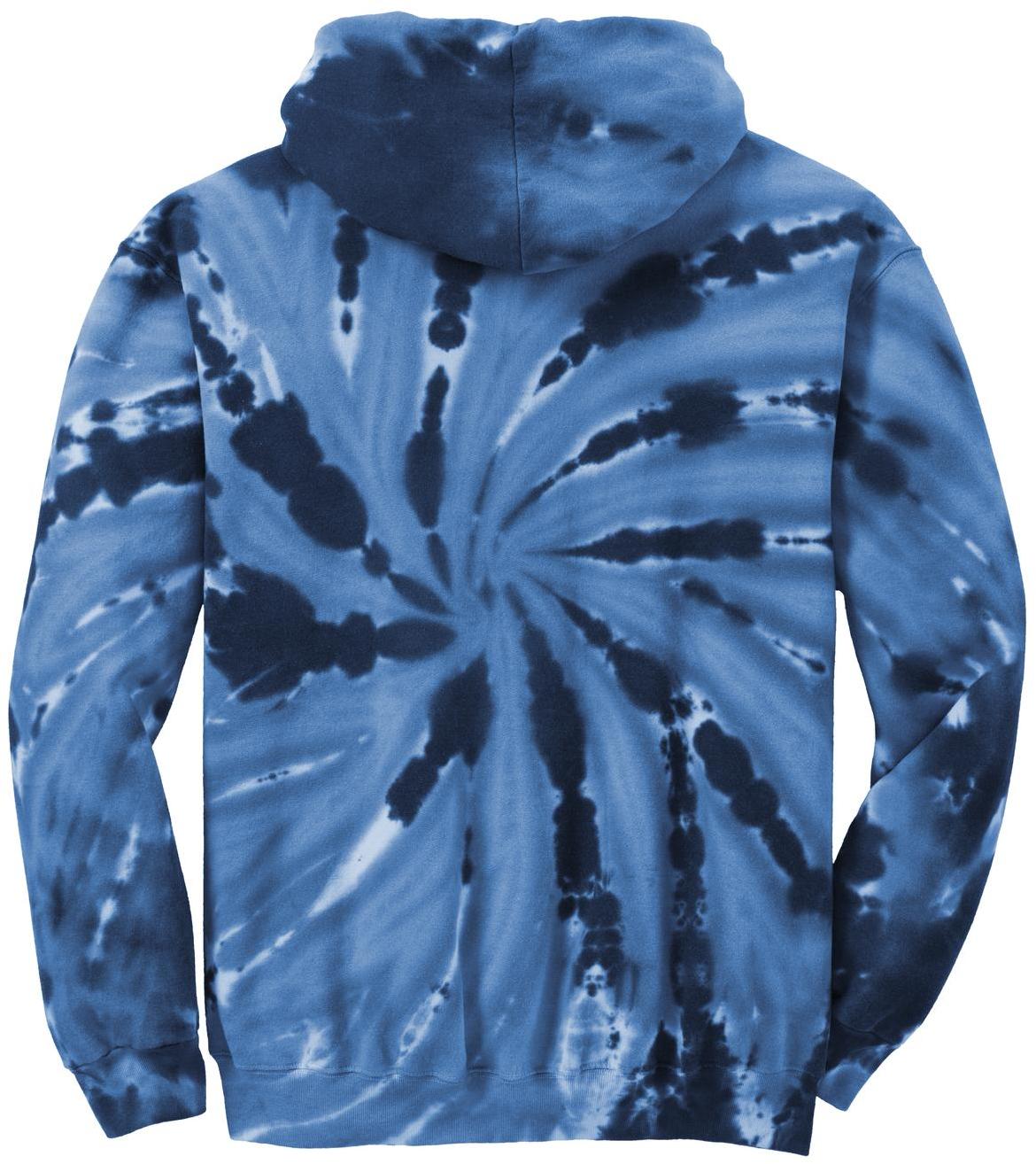 Port & Company ® Tie-Dye Pullover Hooded Sweatshirt PC146 Mens Sizes S-4XL - Picture 19 of 55