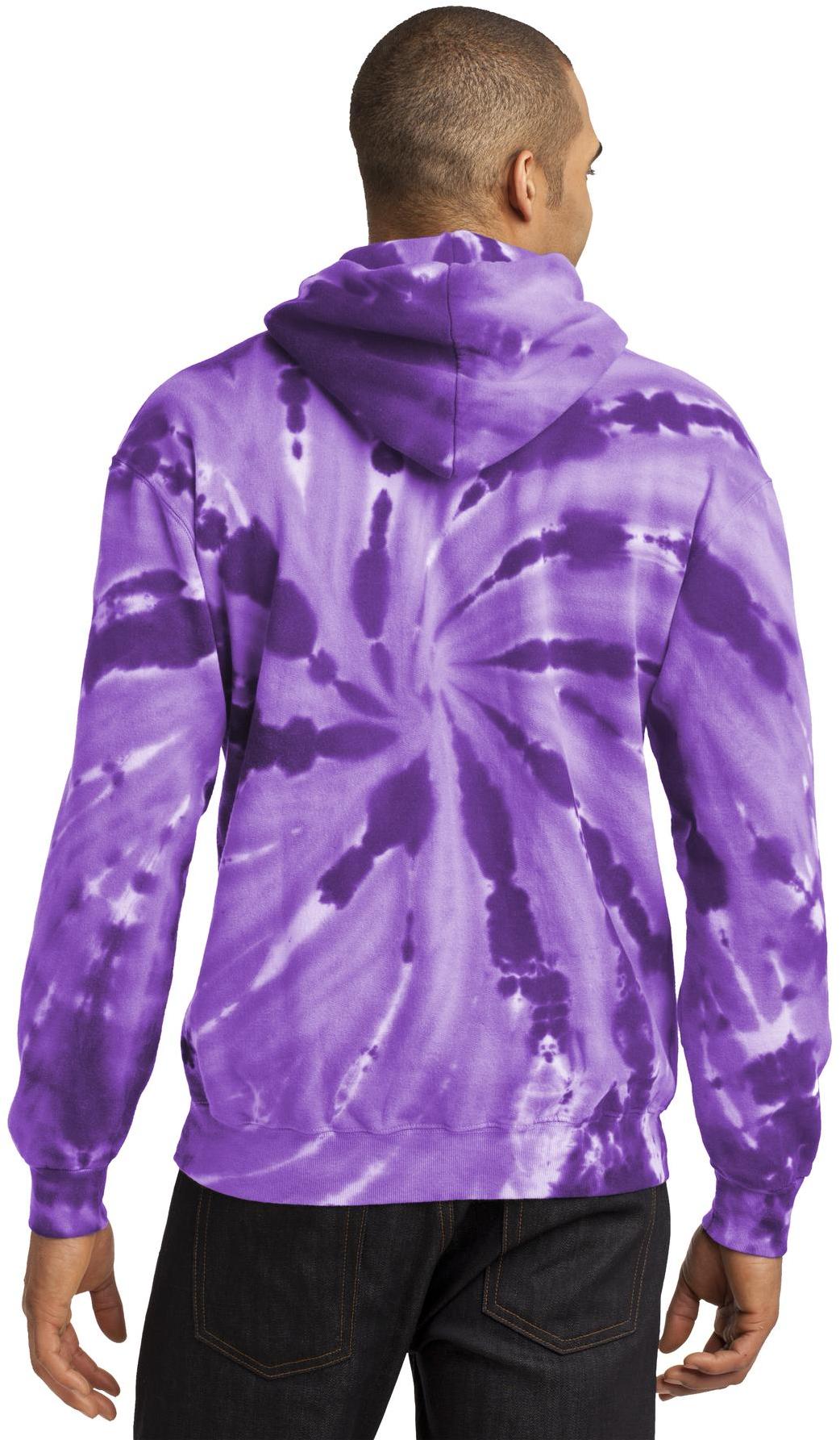 Port & Company ® Tie-Dye Pullover Hooded Sweatshirt PC146 Mens Sizes S-4XL - Picture 35 of 55